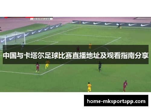 中国与卡塔尔足球比赛直播地址及观看指南分享